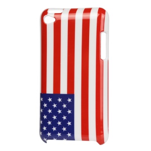 iPod Touch 4 American Flag Hard Case