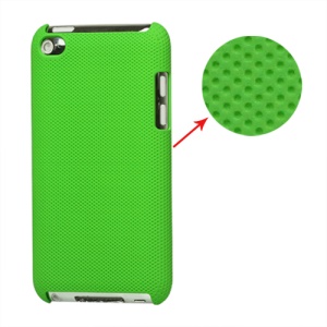 Dream Mesh Hard Plastic Case Cover for iPod Touch 4 4th 4G - Green