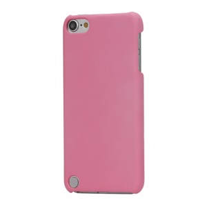 Rubberized Hard Plastic Case Cover for iPod Touch 5 - Pink