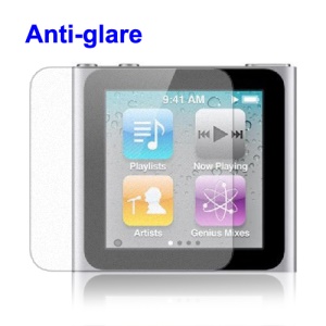 Professional Anti-Glare iPod Nano 6th Screen Protector