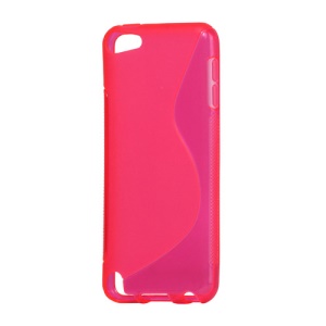 S Shape TPU Gel Case for iPod Touch 5