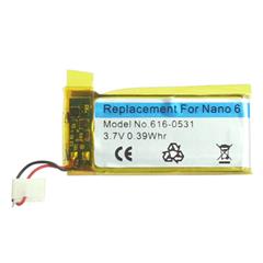 3.7V Battery Replacement for iPod Nano 6 6th