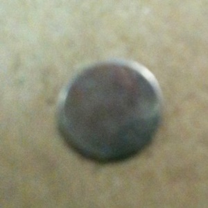 iPod Touch 2nd Circle Iron Metal Piece for Home Button