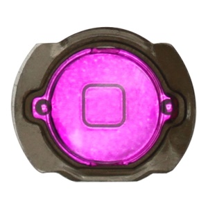 Electroplating iPod Touch 4th Generation Home Button with Holder - Purple
