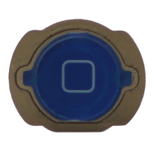 iPod Touch 4 4th Generation Home Button Replacement with Rubber Ring Pad - Dark Blue