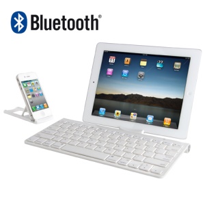 Ultra-Flat Bluetooth Keyboard with Stand,Support Jailbroken iPhone,iPad,Symbian Series60,Windows Mobile,Windows 2000/XP