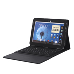 Wireless Bluetooth Keyboard Leather Case for Samsung Galaxy Note 10.1 N8000 N8010