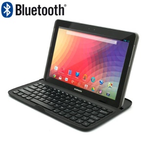 New Mobile Wireless Bluetooth Keyboard Stand Case for Samsung Google Nexus 10 P8110
