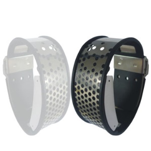 Stylish 29-LED 3-Color-Light Digit Stainless Steel Bracelet Wrist Watch