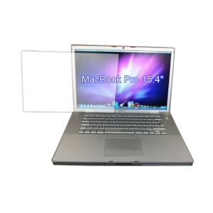 Clear LCD Screen Protector Film Apple Macbook Pro 15.4''