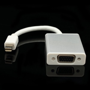 Mini DisplayPort to VGA Adapter for Apple MacBook MacBook Pro MacBook Air, Length:15cm