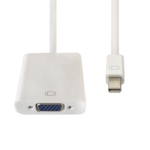 Mini DisplayPort DP to VGA Adapter for Apple iMac Mac,Length:17cm