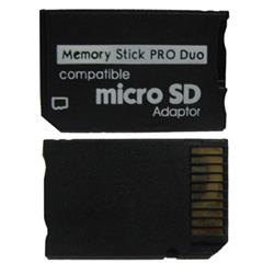 Micro SD TF to MS Memory Stick Pro Duo Card Adapter Reader