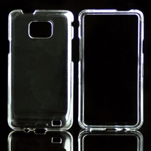 Snap-on Clear Crystal Case for Samsung i9100 Galaxy S 2