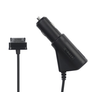 2.1A Auto Car Charger with USB Port for Samsung Galaxy Tab 7.0 7.7 8.9 10.1 - Black
