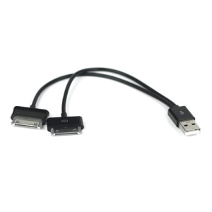 USB Charging Cable Kit for iPad/iPhone/iPod and Samsung Galaxy Tab