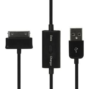 Samsung Galaxy Tab USB 2.0 Data Sync Charging Cable with Switch, Length:1.2M
