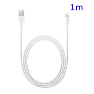 Original Lightning to USB Cable for iPhone 5 iPod Touch 5 iPod Nano 7 iPad Mini, Length: 1M