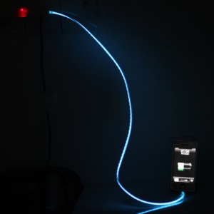 Flashing Lightning to USB Sync Data Charging Cable for iPhone 5 / iPod Touch 5 / Nano 7 / iPad Mini
