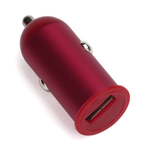 1A USB Rapid Fast Travel Battery Car Charger Adapter for iPhone 5 / iPod Touch 5 / Nano 7 - Red