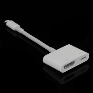 8 Pin to HDMI Adapter HDTV AV Cable Cord for iPhone 5 iPad 4 iPad Mini iPod Touch 5