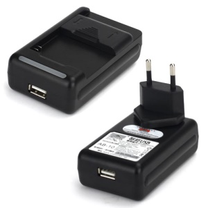 Battery Charger for Nokia BL-5K BL-6P BL-6Q BP-5M BP-4L - EU Plug