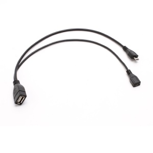 Micro USB Male / Female to USB Female OTG Host Adapter Cable for Samsung Sony