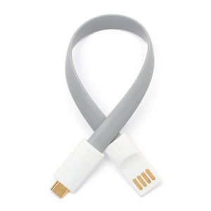 Magnetic Bracelet Gold Plated Data Sync Charger Cable for Samsung HTC Sony Nokia LG BlackBerry etc
