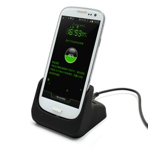 Charger Docking Station Cradle Dock Charger for Samsung Galaxy S 3 / III I9300
