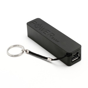 2600mAh KABO Fragrance Mobile Power Bank External Battery Charger for iPhone iPod Samsung HTC LG Sony - Black