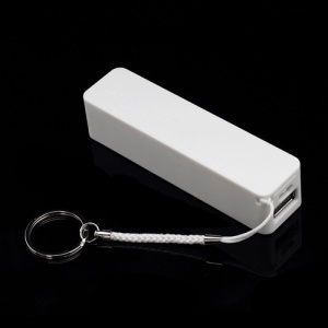 2600mAh KABO Fragrance Mobile Power Bank External Battery Charger for iPhone iPod Samsung HTC LG Sony - White