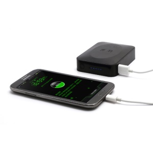 Yoobao 10400mAh Portable Power Bank External Battery Charger for iPhone iPod Samsung HTC LG - Black