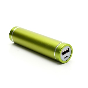 1600mAh Lipstick Power Bank External Battery Charger for iPhone iPod Samsung HTC LG Sony - Green