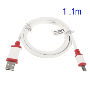 Micro USB Data Sync Charger Cable for Samsung i9300 N7100 HTC Motorola LG Etc Smartphones - White