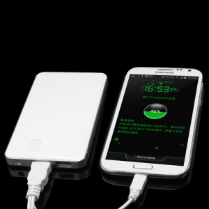 6000mAh Dual USB Power Bank Battery Charger for iPad iPhone Samsung HTC LG PDA GPS etc IP062