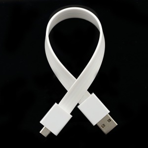 Bracelet Magnet Micro USB Charger Cable for Samsung Galaxy S4 i9500 S3 i9300 HTC Sony - White