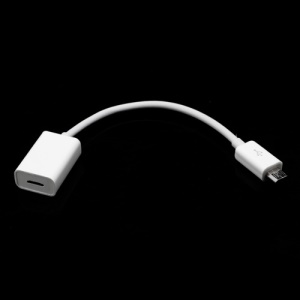 Micro USB Male to Lightning Female Charge &amp; Data Sync Adapter Cable for Samsung HTC LG BlackBerry etc