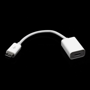 Lightning Female to Mini USB 5 Pin Male Charge &amp; Data Sync Adapter Cable for MP3 MP4 PDA etc.