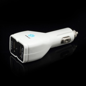 Star Go 2 Port Dual USB Car Charger Adapter for iPhone iPad iPod Samsung HTC Sony (ST-07)