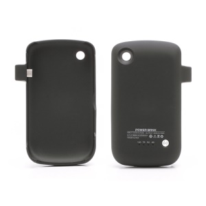 1800mAh Power Pack Battery Charger Case for BlackBerry Curve 8520 - Black