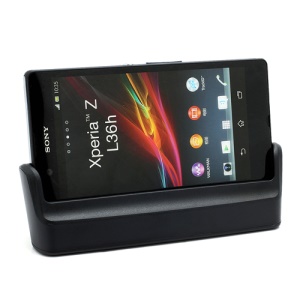 Desktop Sync Charging Cradle Dock Station with Micro USB Cable for Sony Xperia Z C6603 C6602 HSPA+ LTE