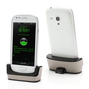 Desktop USB Sync Cradle Dock Charger for Samsung Galaxy S3 Mini i8190