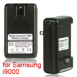 Samsung I9000 Galaxy S AC Battery Charger with USB Port