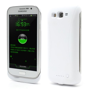 3300mAh External Battery Charger Case for Samsung Galaxy Grand I9080 I9082 - White