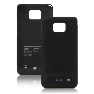 2200mAh Slim External Battery Charger Case for Samsung I9100 Galaxy S2 / II