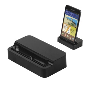 Dock Charger Desktop Cradle for Samsung Galaxy Note i9220 N7000 / i717 - Black