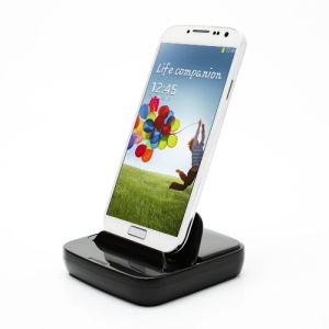 Multi-function Desktop Dock Charger for Samsung Galaxy S4 i9500 / Galaxy S3 i9300 / Galaxy S2 / Galaxy Note II - Black