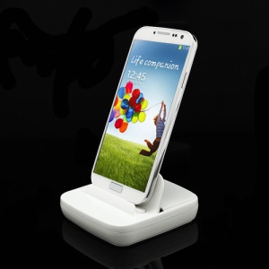 Multi-function Desktop Dock Charger for Samsung Galaxy S4 i9500 / Galaxy S3 i9300 / Galaxy S2 / Galaxy Note II - White