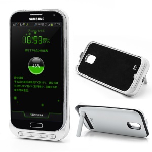 3200mAh External Battery Bank Charger Case for Samsung Galaxy S IV S4 i9500 i9505 - White