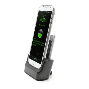Dual USB Cradle Dock Charger with Battery Slot for Samsung Galaxy S IV S4 i9500 i9502 i9505